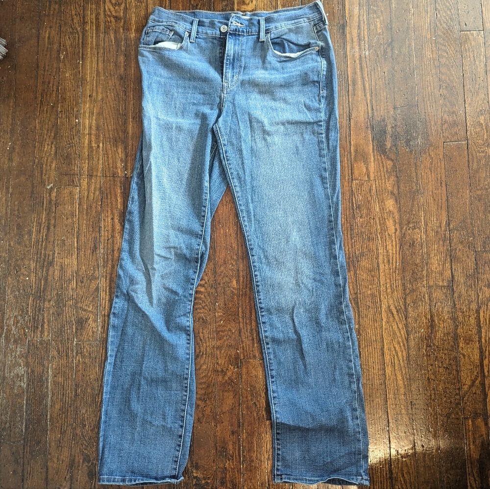 Levi's 505 straight leg jeans